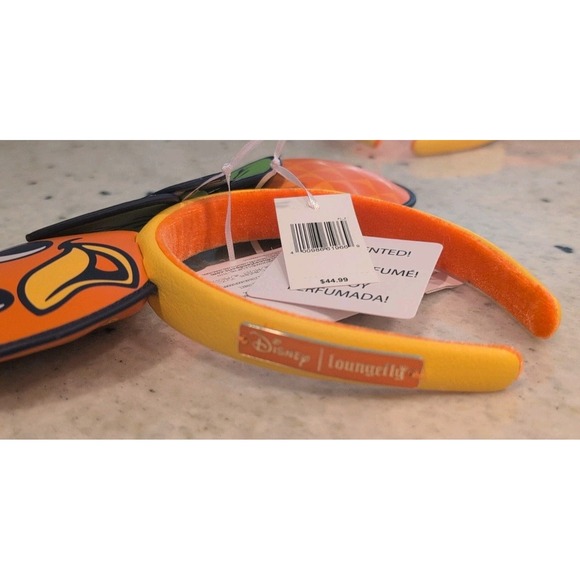 Disney Loungefly 2025 Epcot Flower & Garden Scented Orange Bird Ears Headband - Picture 6 of 6